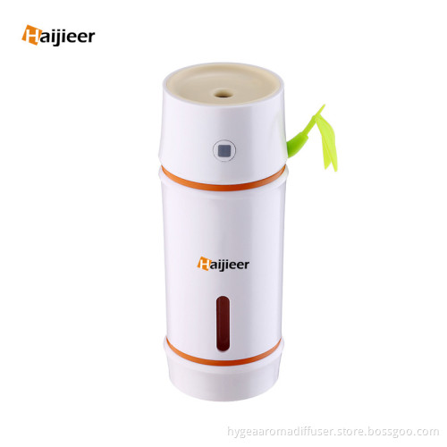 Ultrasonic Portable Bamboo Cool Mist Humidifier 130ml